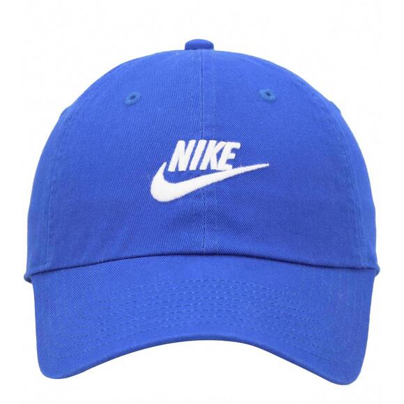 Men's Nike Royal Futura Wash Club Adjustable Hat Royal M/L - Picture 2 of 5
